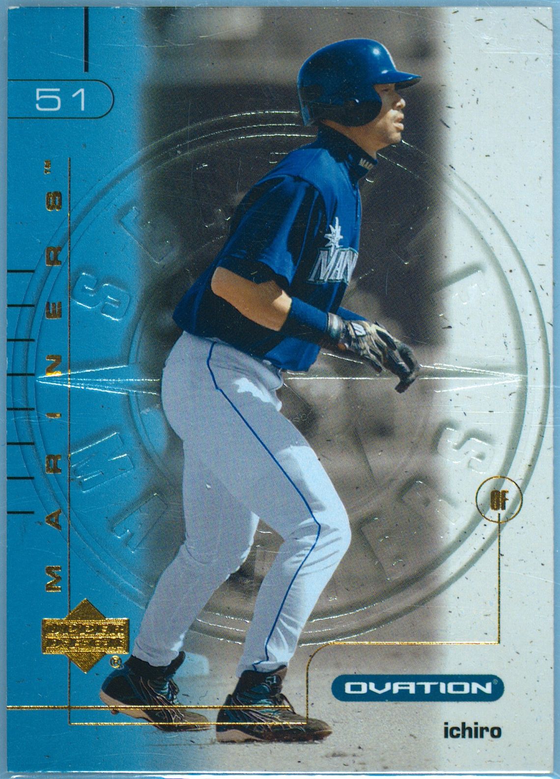 Ichiro Suzuki 2000 Upper Deck Ovation PSA 9 Baseball Card