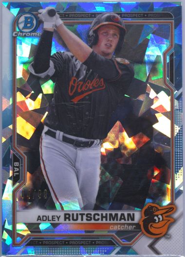 2021 Bowman Chrome #BCP121 Adley Rutschman RC Graded hotsell CGG 10 Gem MINT Flawless