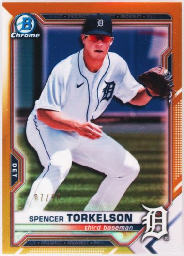 2021 Bowman Chrome Summer Camp #SC-2 Spencer shops Torkelson Graded CGG 10 Gem Mint