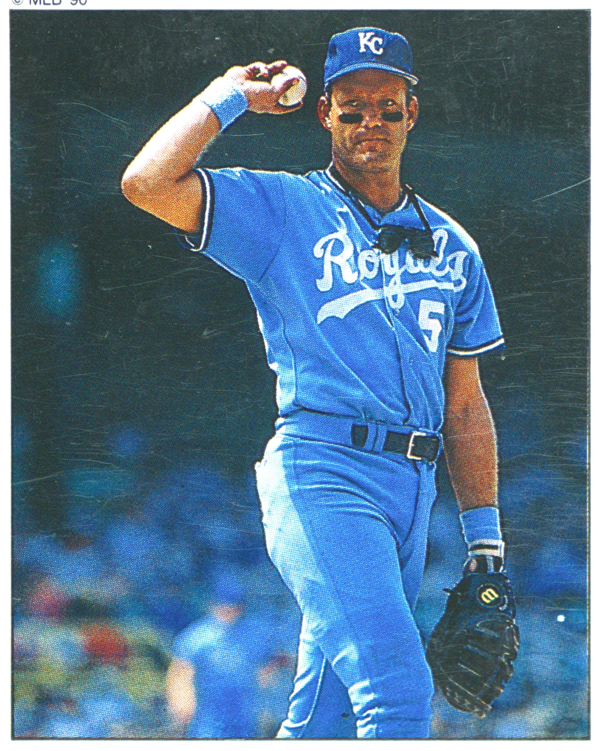 5 PACKS- Panini '90 Baseball Collectible Sticker Pack 5