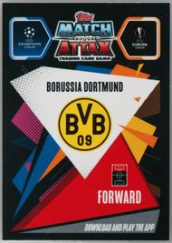 2020 topps uefa cl Haaland RCカード psa10 2020-21 Topps Chrome UEFA Erling Haaland Refractor #49 Dortmund