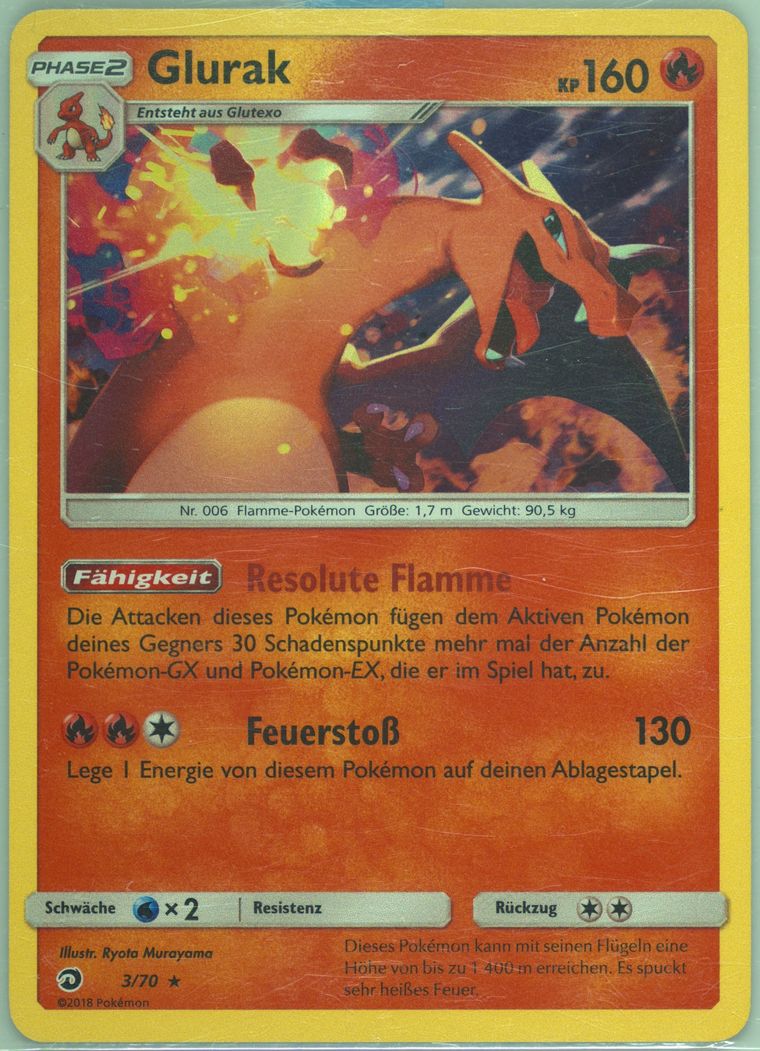 Glurak-Holo - Dragon Majesty