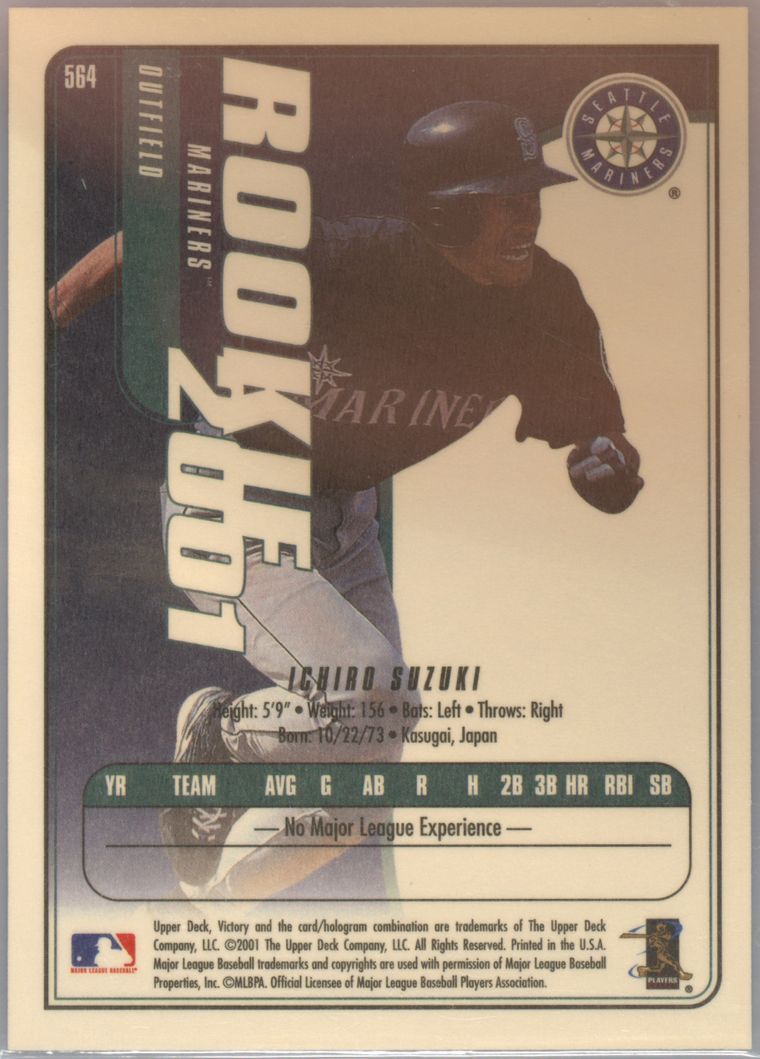 【レア MINT9】 イチロー 2000 UD VICTORY #11 日本語版 ミントモール / MINT 浦和店 / 2000 UPPER DECK VICTORY イチロー
