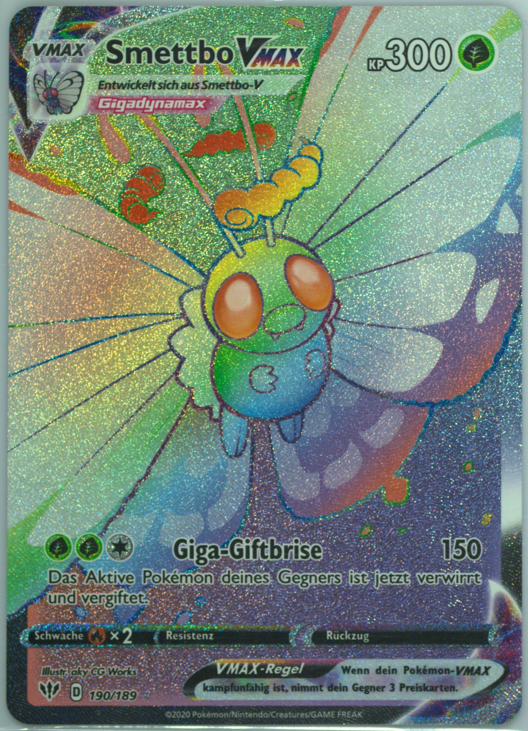 pokemon cards butterfree Butterfree V main image 0