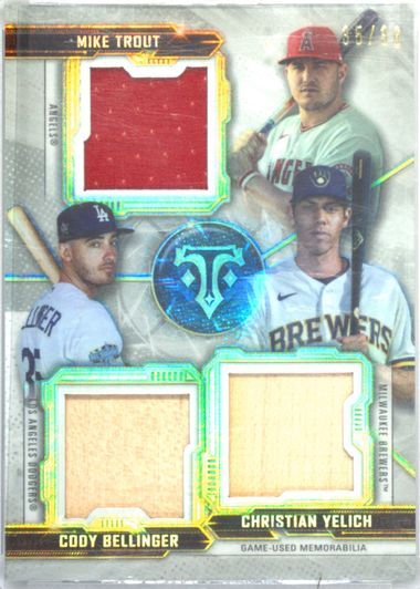 Auction Prices Realized Baseball Cards 2020 TOPPS TRIPLE