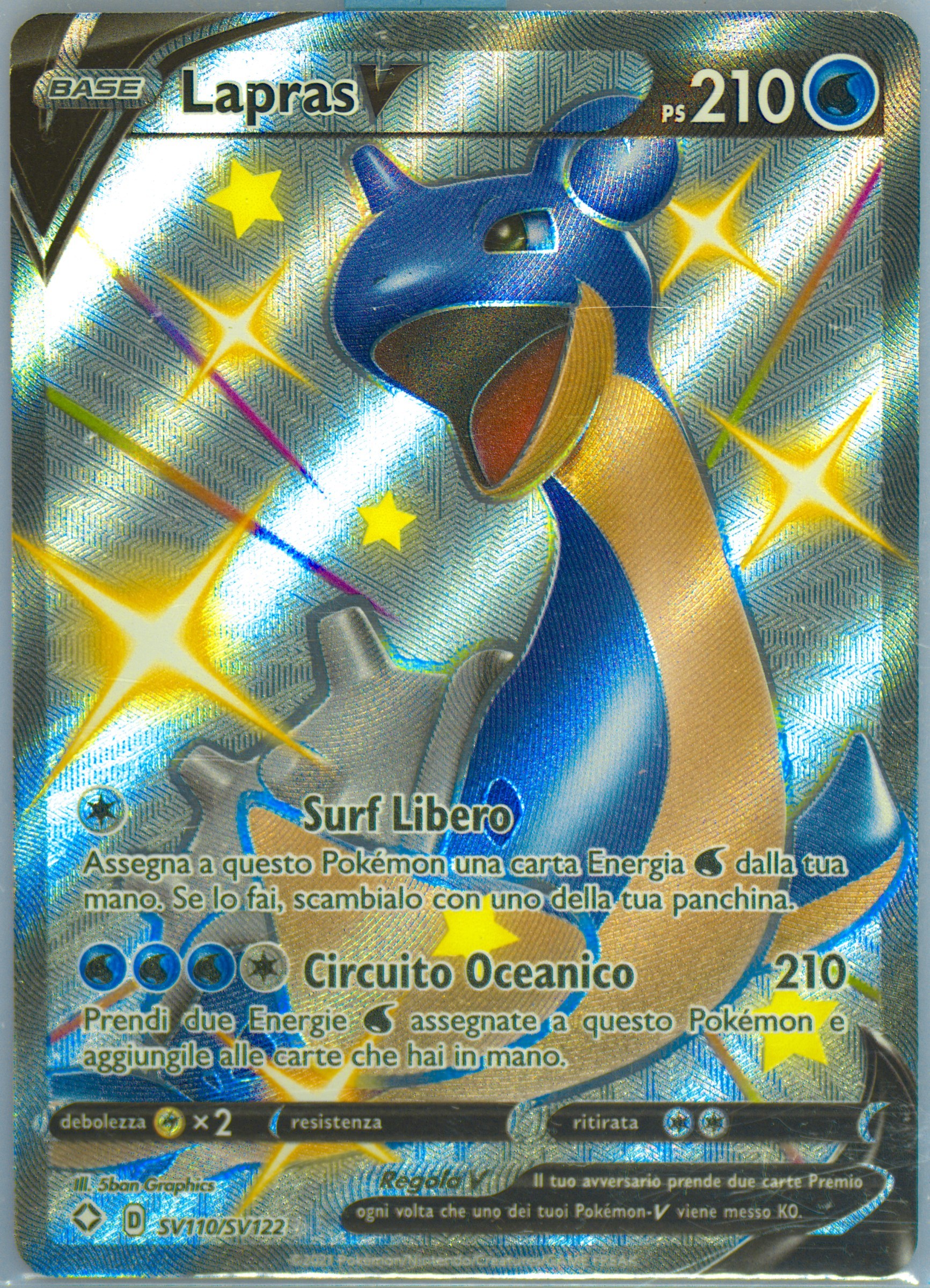 lapras v pokemon card Lapras V SSR 311/190 s4a | Shiny Star V Japanese