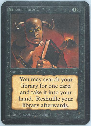 PSA10 旧枠 悪魔の教示者 Demonic Tutor 30th Demonic Tutor · 30th Anniversary Edition (30A) #398