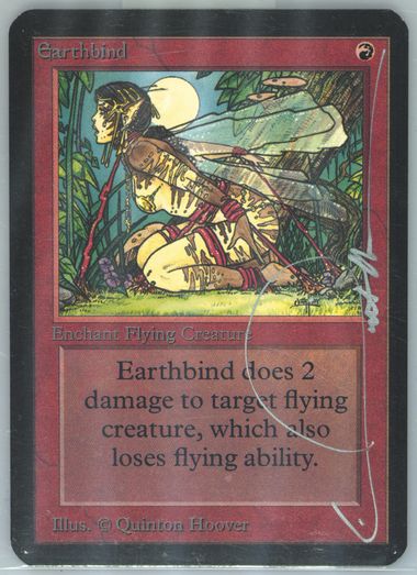MTG PSA NM-MT8 大地の知恵 Earthcraft MTG | Earthbind (x4 Playset) | (NM) Revised Edition | eBay