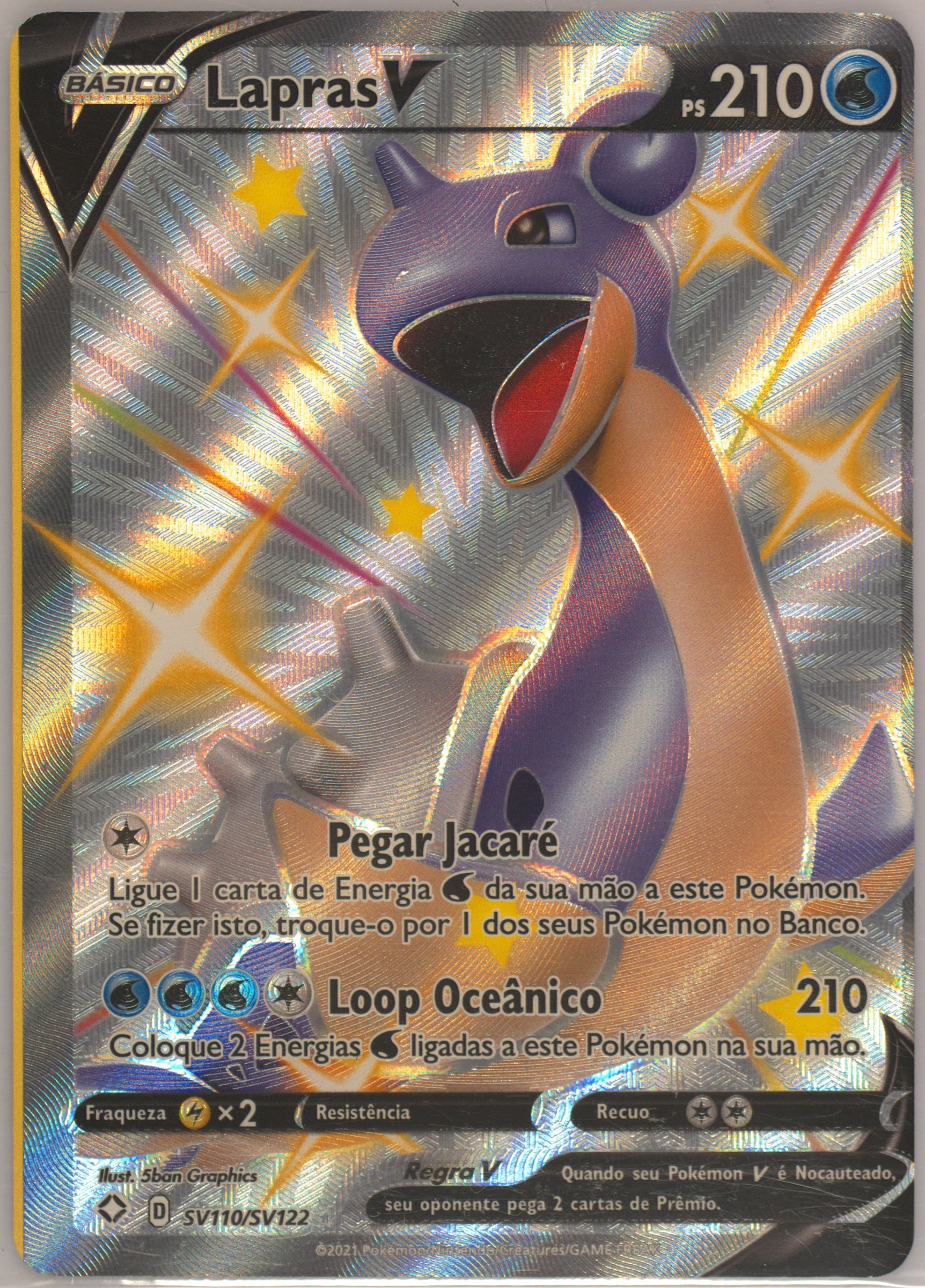shiny lapras pokemon card value Lapras V 049/202 Sword & Shield Base Set Holo Ultra Rare Pokemon Card