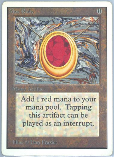 MTG Alpha Mox Ruby BGS 9.5 Gem Mint Magic WOTC Card 8130 | eBay