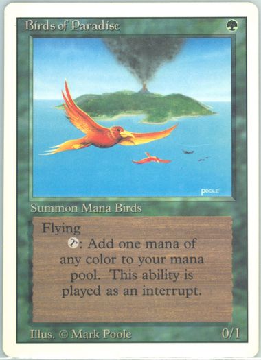 MTG Birds of Paradise 極楽鳥 PSA9 マジック：ザ・ギャザリング