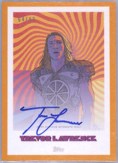 Auction Prices Realized Football Cards 2021 TOPPS X TREVOR