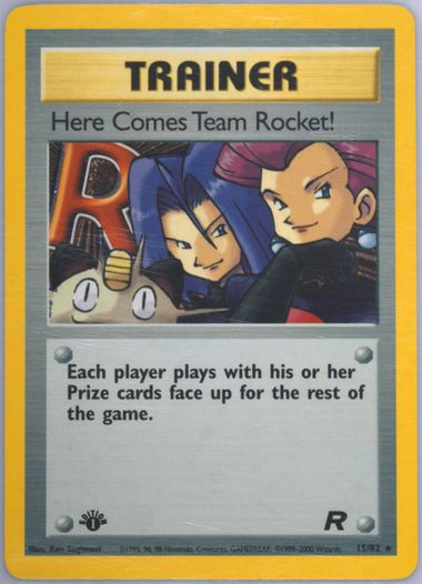 Auction Prices Realized Tcg Cards 2000 POKEMON ROCKET Here