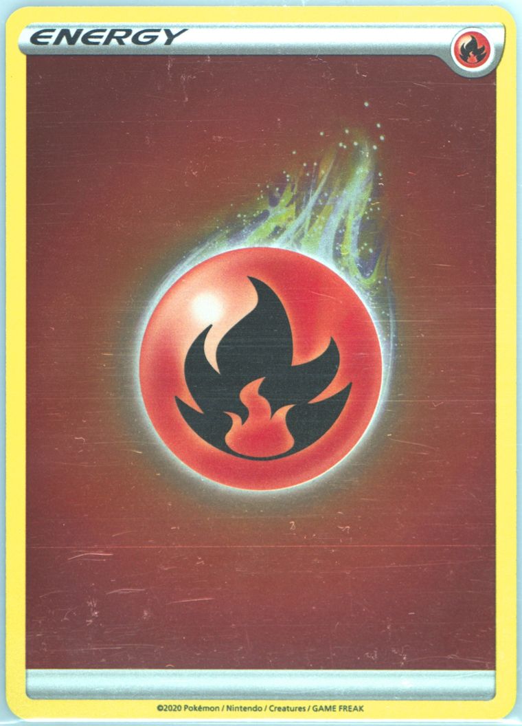 Fire Energy-Reverse Foil (Champion's Path)