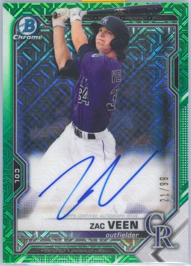 Auction Prices Realized Baseball Cards 2021 BOWMAN MEGA BOX CHROME