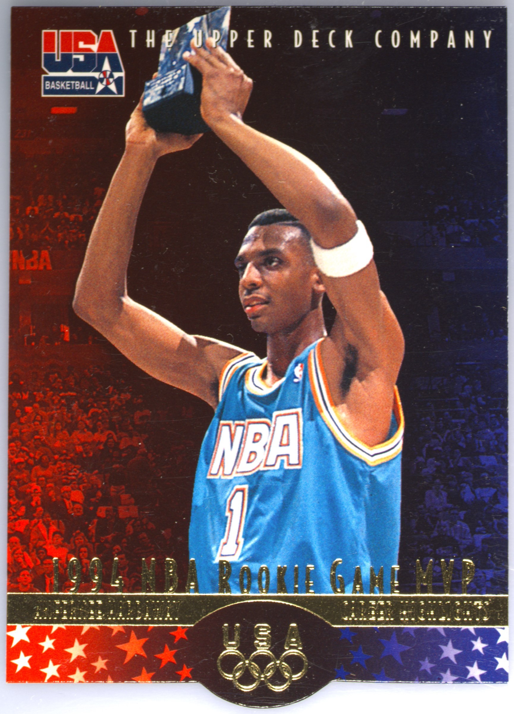 Auction Prices Realized Basketball Cards 1996 Upper Deck Usa