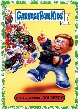 2018 Topps Garbage Pail Kids Series 1 80's Sitcom Stickers Puke #2b Still-Growing Goldberg front