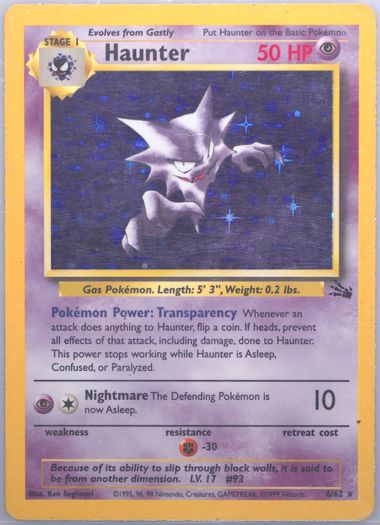 ポケモン Haunter ポケモンカード Fossil Deck PSA品質 s-l400.jpg