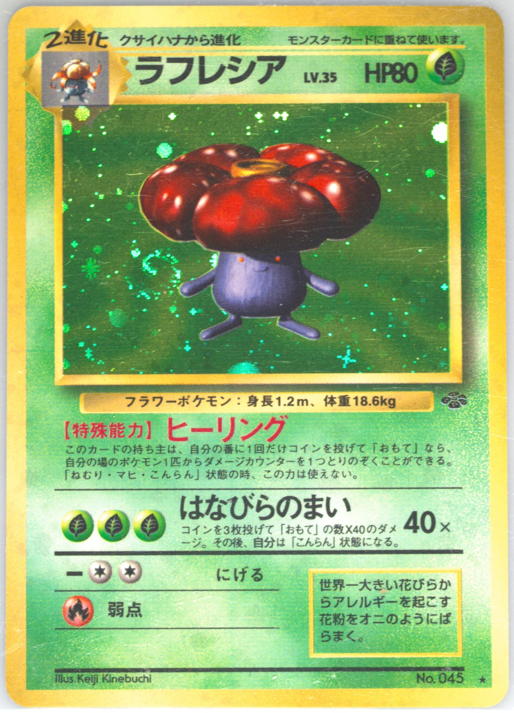 Auction Prices Realized Tcg Cards 1997 Pokemon Japanese Jungle