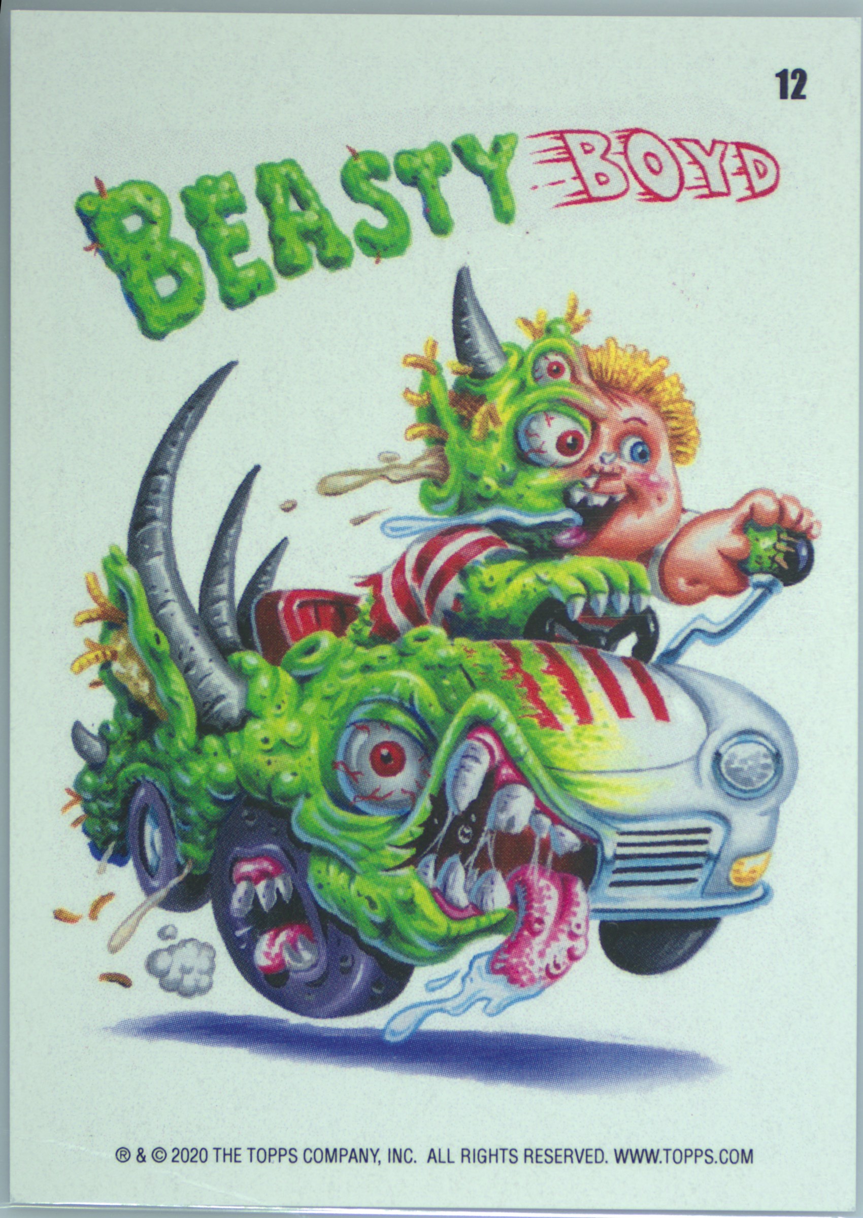 2020 Topps Garbage Pail Kids Krashers #12 Beasty Boyd front