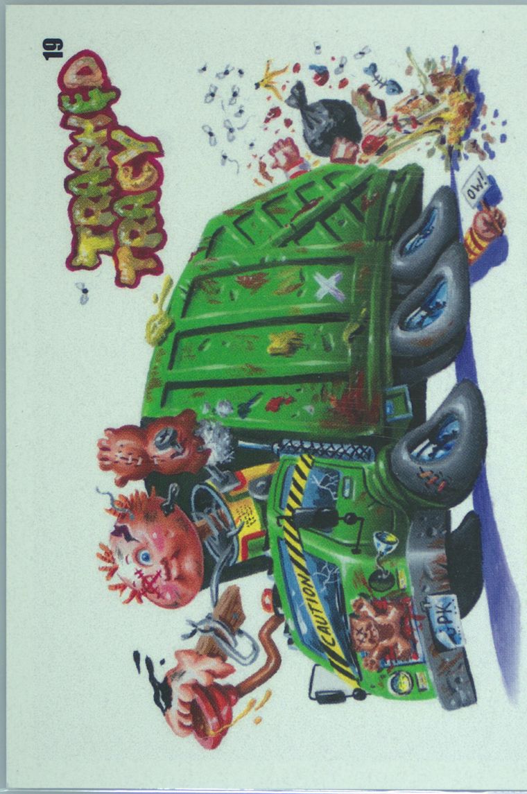 2020 Topps Garbage Pail Kids Krashers #19 Trashed Tracy front
