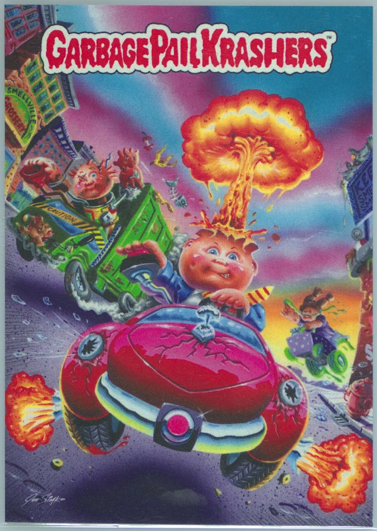 2020 Topps Garbage Pail Kids Krashers Header front