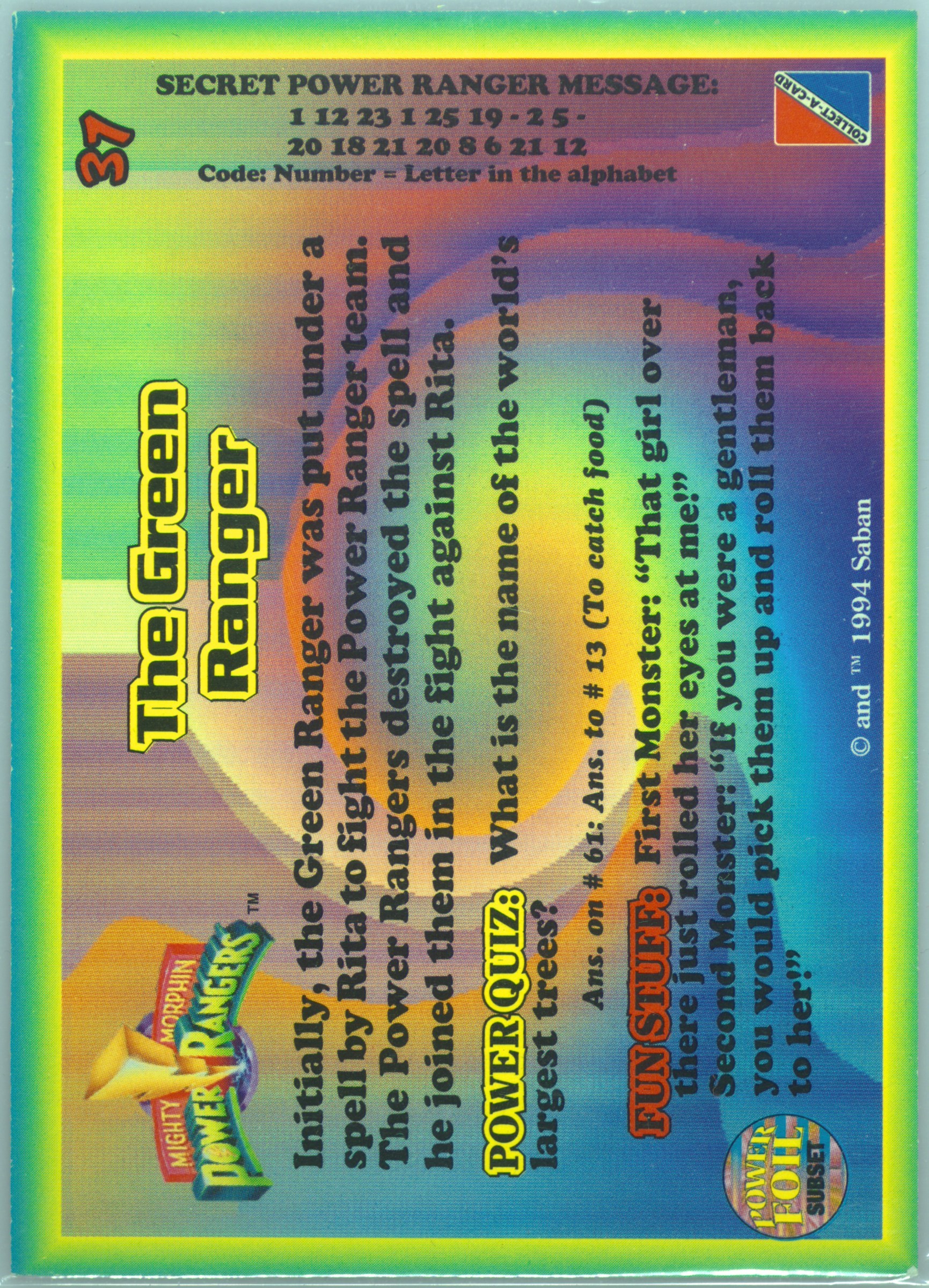rare power rangers cards Battle Mode Dragon Megazord (1-084) main image 0