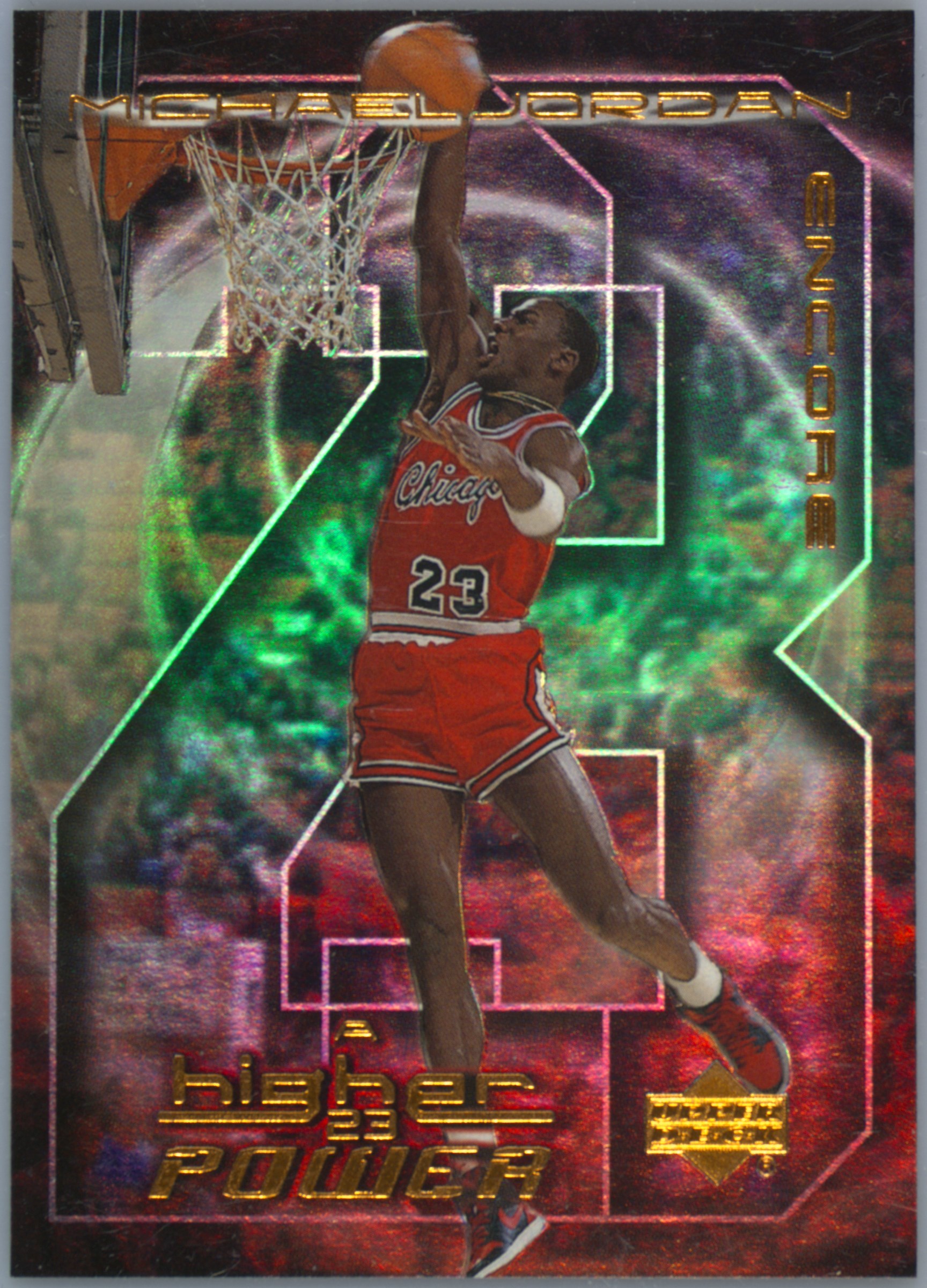 Michael Jordan Upper Deck Higher A Power - UD 0 1999-00 Details 