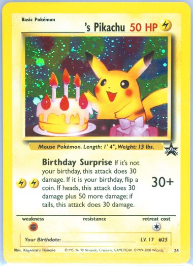 Auction Prices Realized Tcg Cards 2000 Pokemon Promo Black