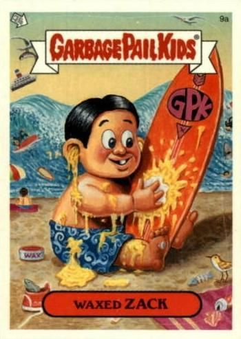 2004 Topps Garbage Pail Kids Stickers Series 2 #9a Waxed Zack front