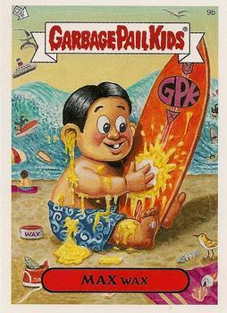 2004 Topps Garbage Pail Kids Stickers Series 2 #9b Max Wax front