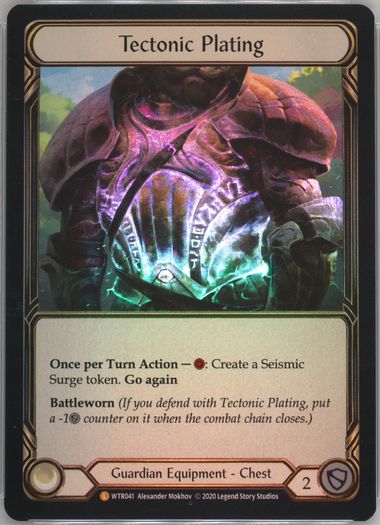Auction Prices Realized Tcg Cards 2020 FLESH AND BLOOD WELCOME TO RATHE Tectonic Plating Auction Prices Realized Tcg Cards 2020 FLESH AND BLOOD WELCOME TO RATHE Tectonic Plating