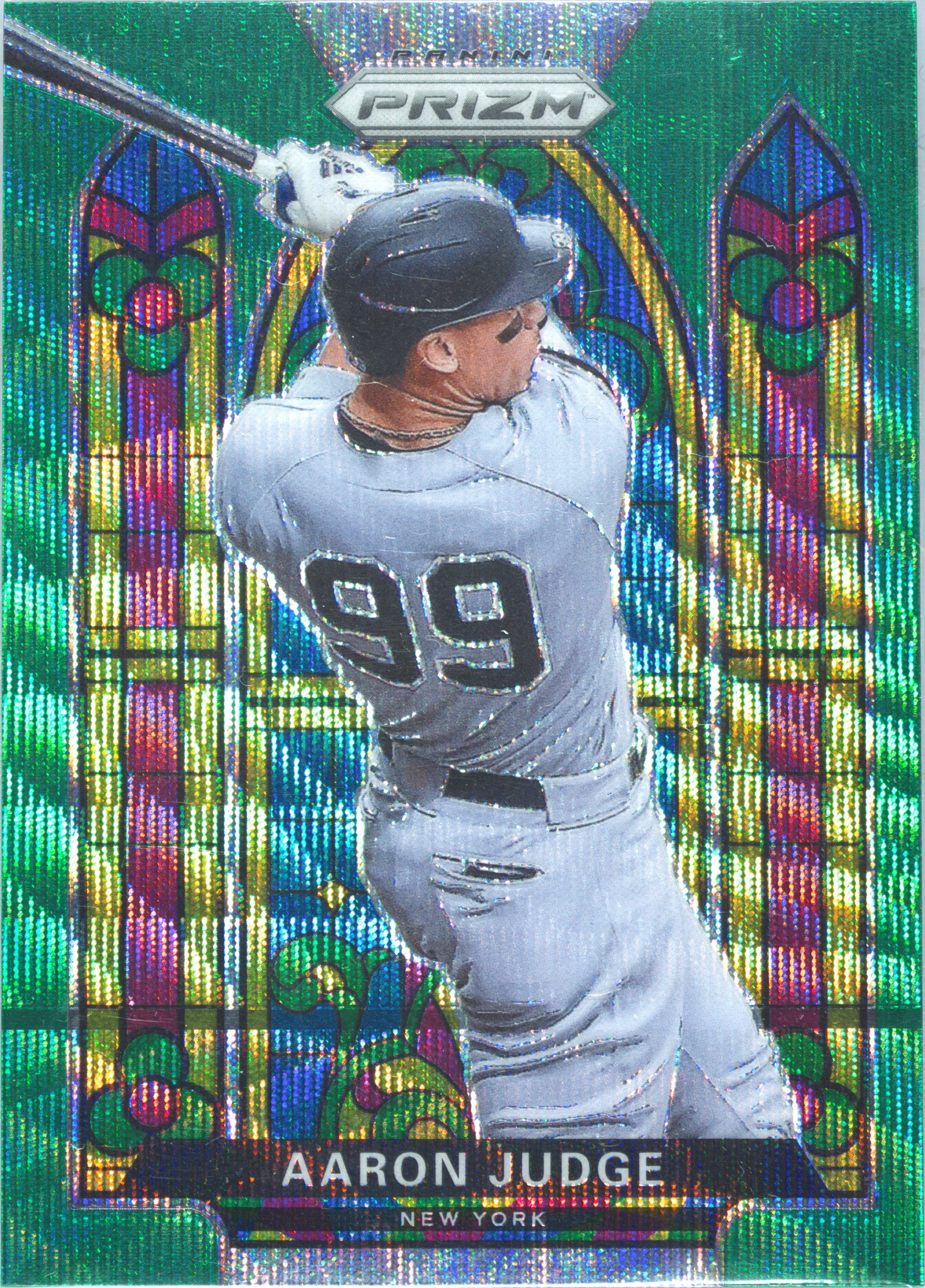 PSA 10 2021 prizm Aaron judge deals blue donut circles #212 MINT