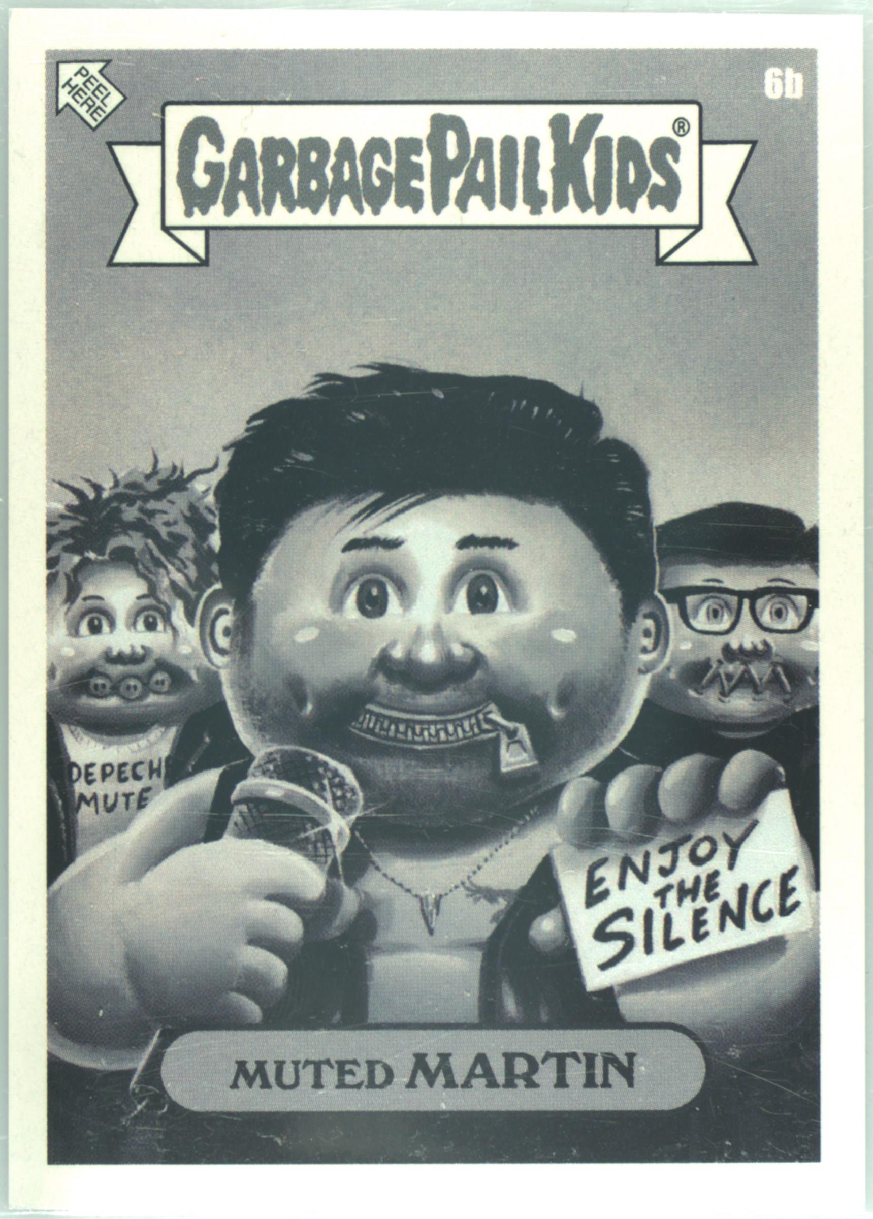 2022 Topps Garbage Pail Kids Rock N Roll Hall Of Lame #6b Muted Martin front