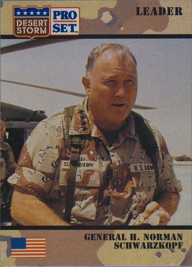 Auction Prices Realized Non-Sport Cards 1991 PRO SET DESERT STORM