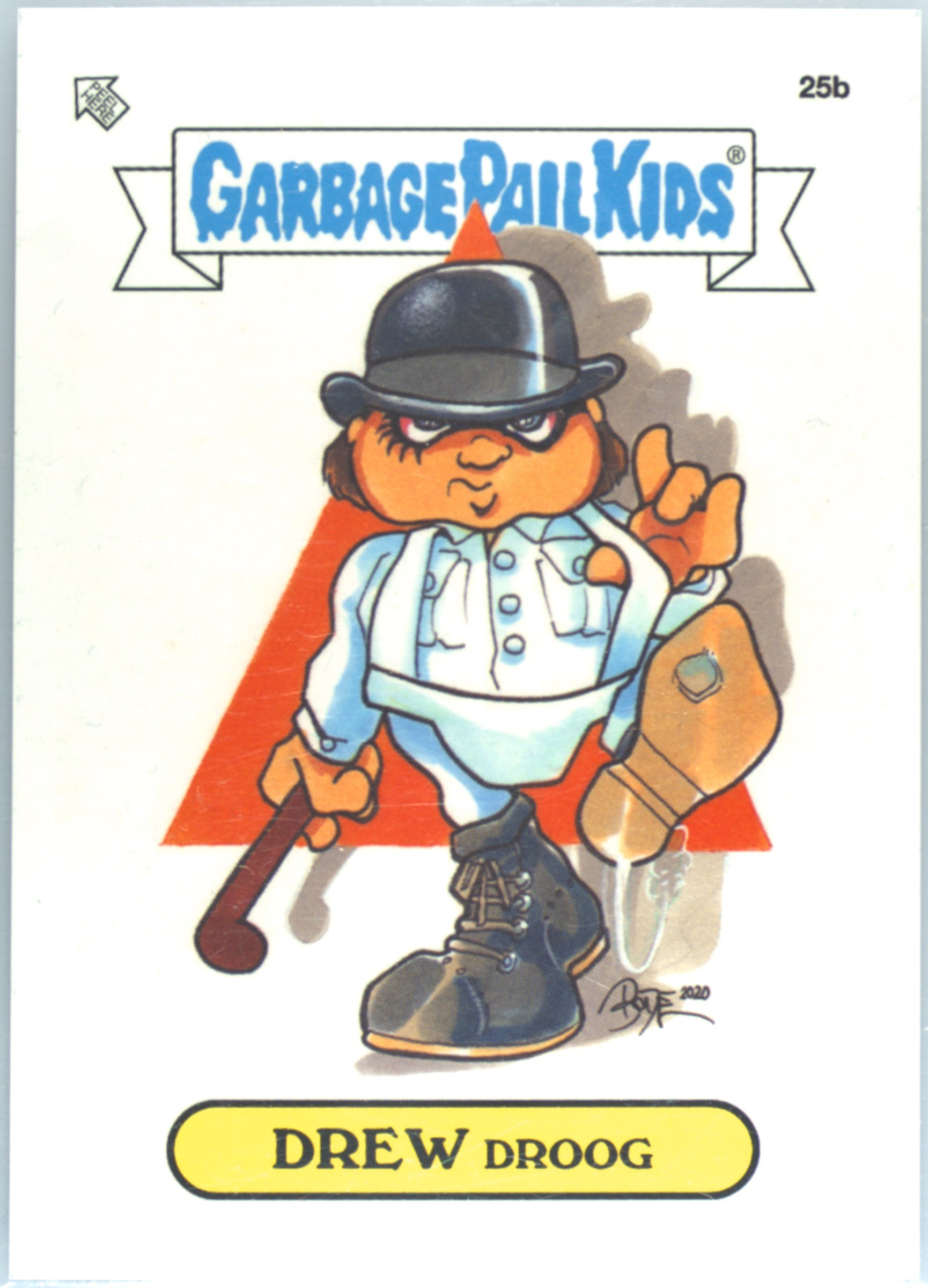2020 Topps Garbage Pail Kids Beyond The Streets #25b Drew Droog front