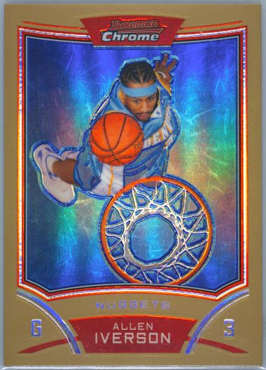 その他 ALLEN IVERSON Bowman Chrome REFRACTOR ALLEN IVERSON Bowman Chrome REFRACTOR