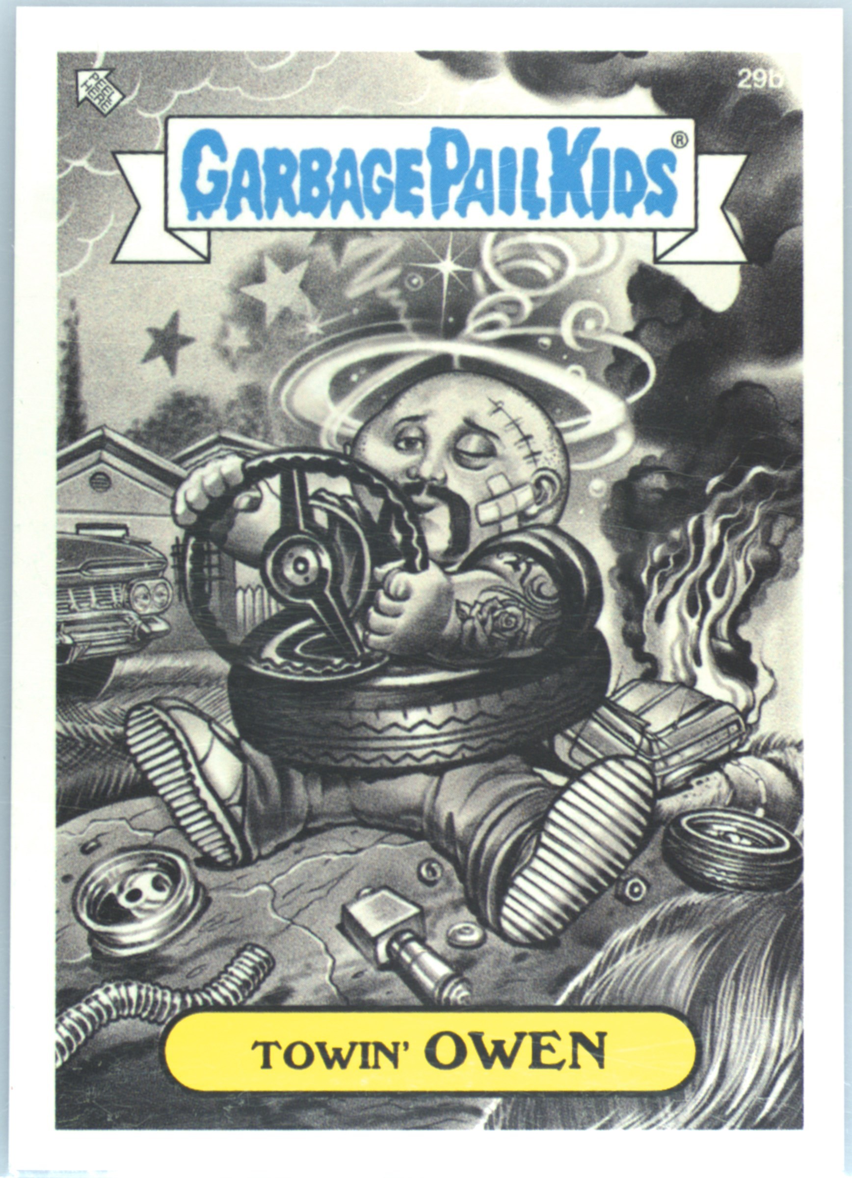 2020 Topps Garbage Pail Kids Beyond The Streets #29b Towin' Owen front
