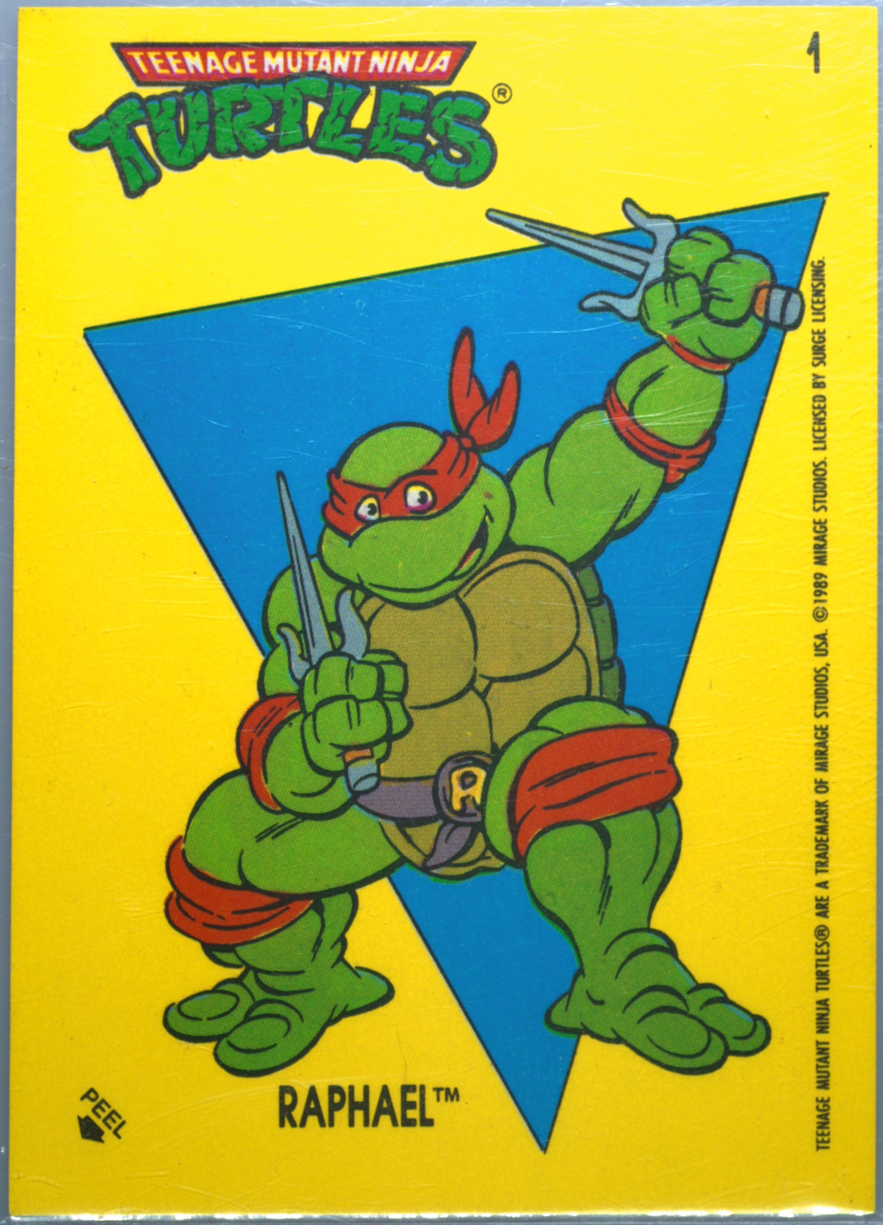 Tmnt Raphael Stickers Spec Details