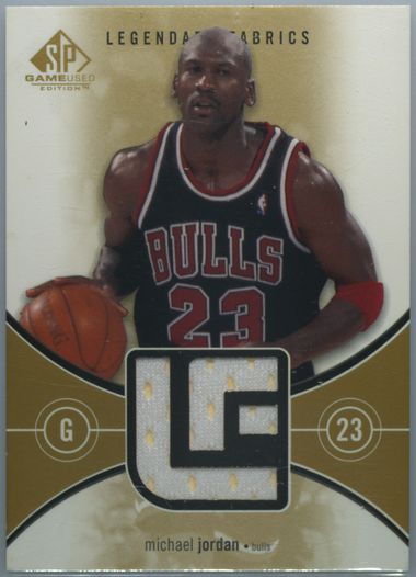 その他 NBA SP Authentic Fabrics Michael Jordan 2004-05 UD SP Authentic Game-Used Michael Jordan LeBron James Dual