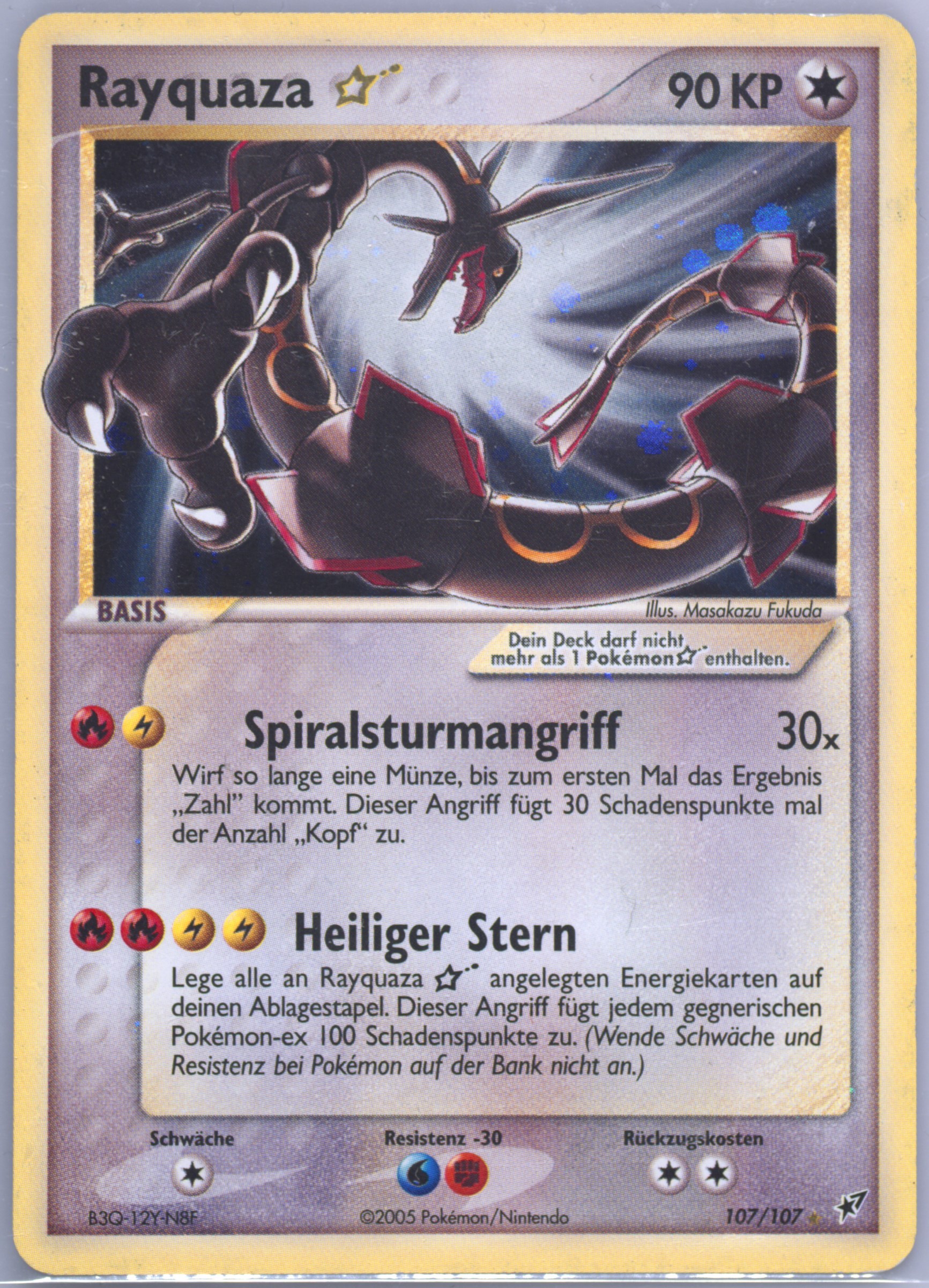 golden pokemon card jigglypuff Rayquaza Gold Star #107 EXTENDED ART  Raycardza