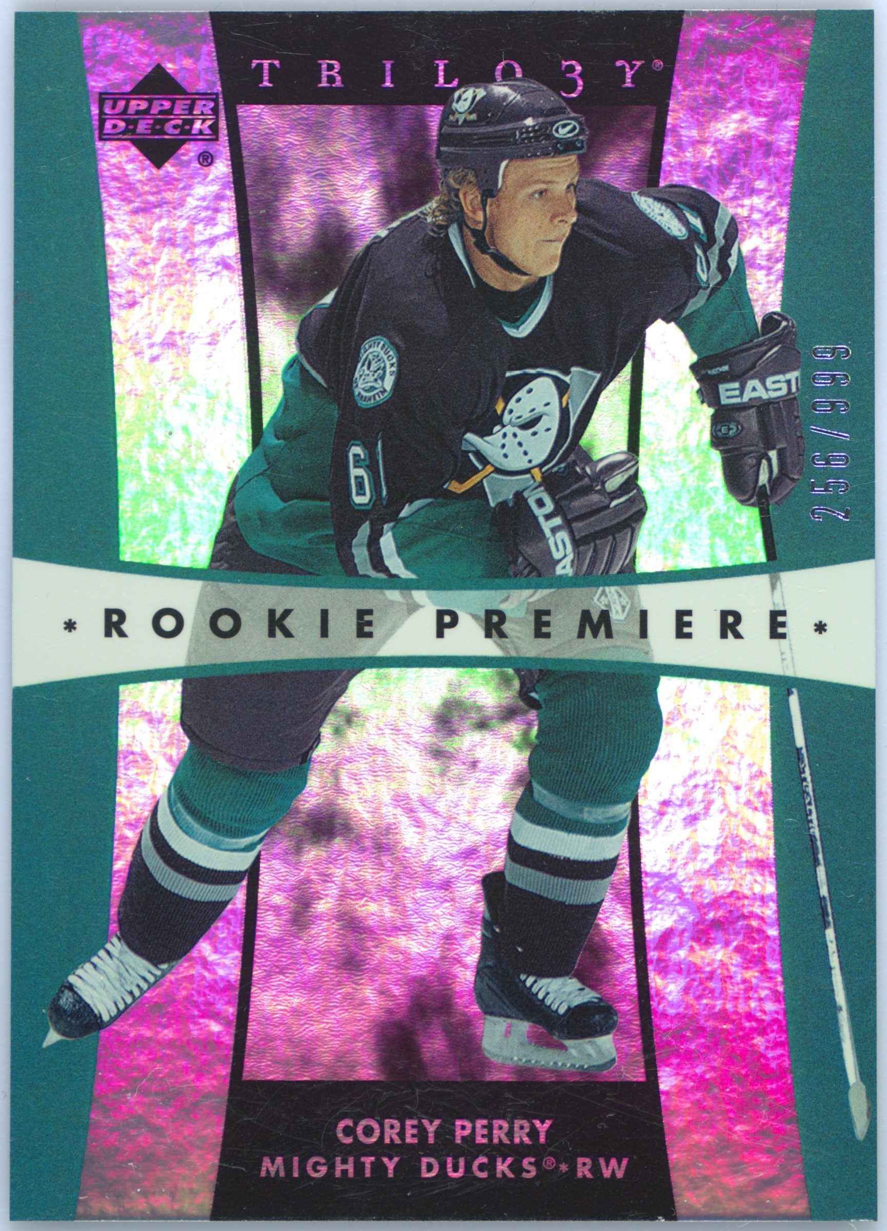Corey Perry Rookie Spec Details