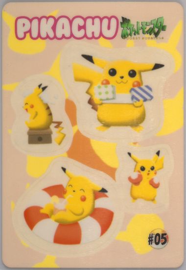 Auction Prices Realized Tcg Cards 1998 Pocket Monsters Sealdass Fancy  Graffiti Pikachu