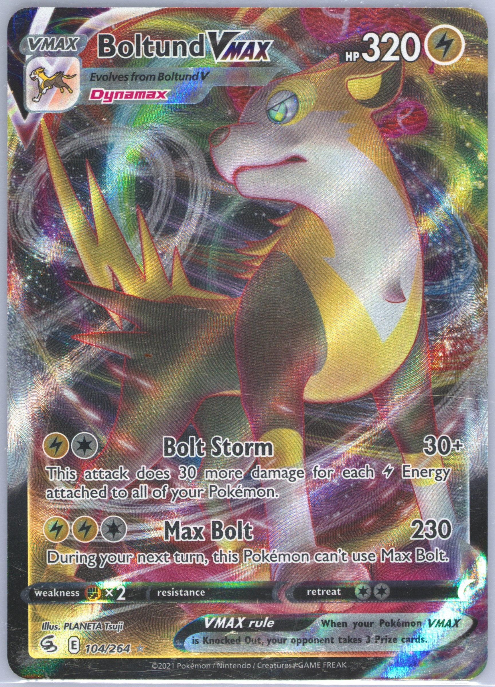 boltund pokemon card Boltund V – Japan Pop Mart main image 1