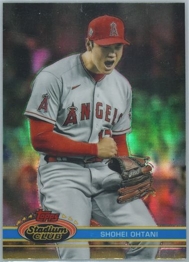 大谷翔平 2021 Topps Stadium Club Chrome Auction Prices Realized Baseball Cards 2021 TOPPS STADIUM