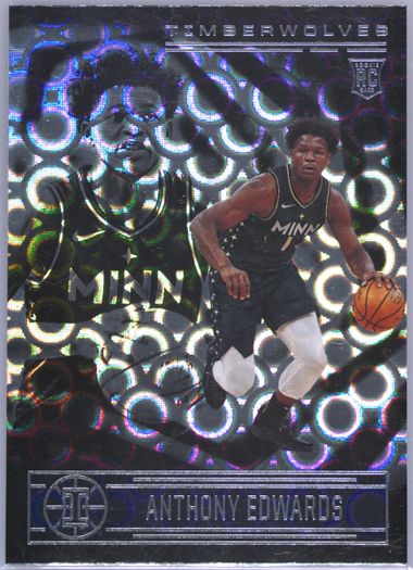 2020-21 Panini Illusions Anthony Edwards Rookie Card #152 - Minnesota Timberwolves