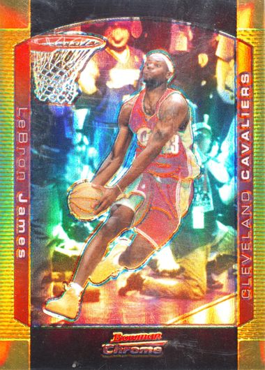 Auction Prices Realized Basketball Cards 2004 BOWMAN Lebron James