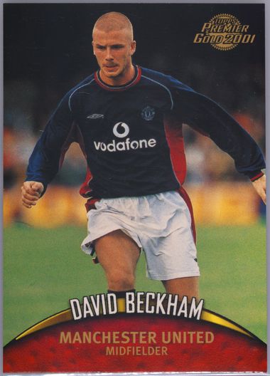 レア　ベッカム　プレミアゴールド2000 2000-01 Topps Premier Gold 2001 - Superstars - Gold Foil #S4
