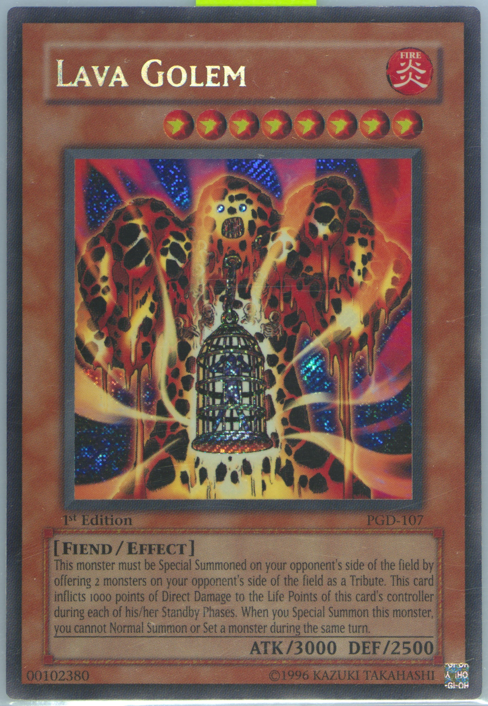 lava golem yugioh card Lava Golem (American) RA01-EN001 – Aus Ygo main image 1