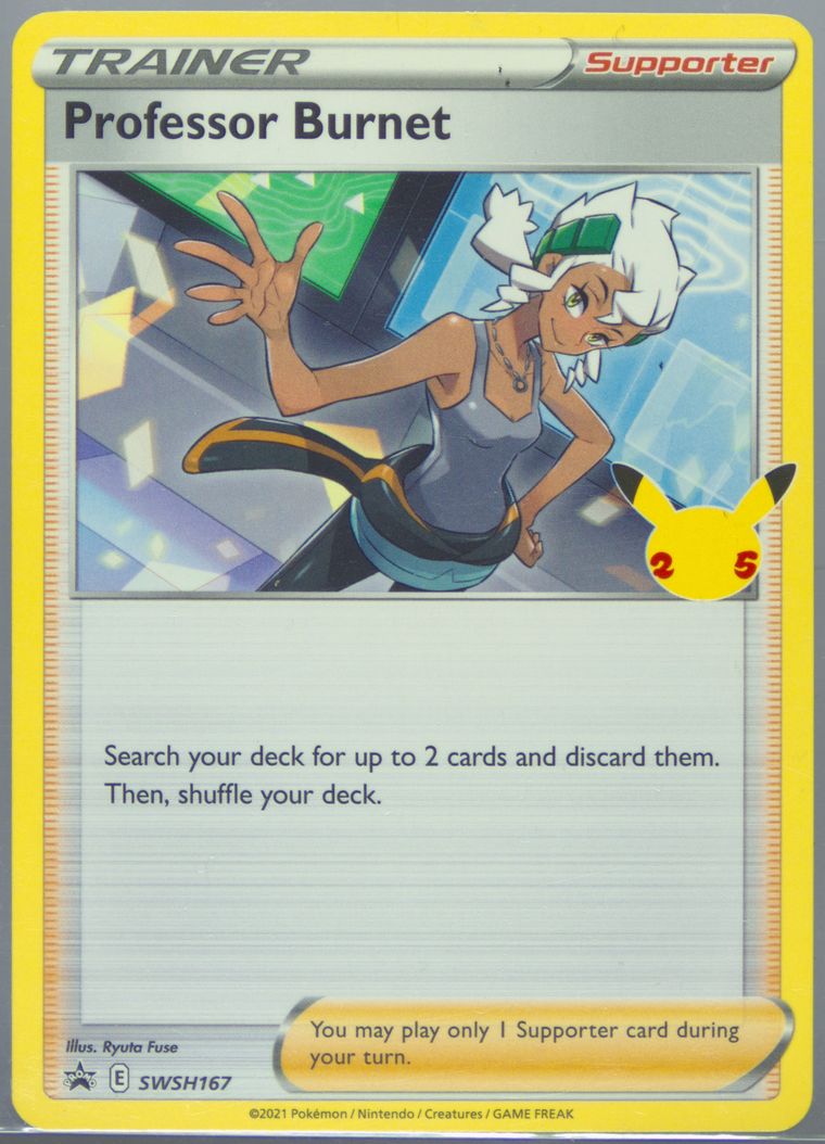 Professor Burnet (SWSH Black Star Promos)